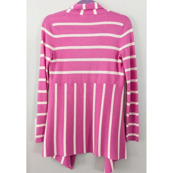 Neiman Marcus Cashmere Collection Waterfall Cardigan - Picture 6 of 6